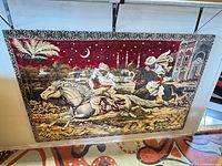 Full tapestry frontal view showing entire design