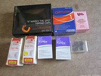 Full group of all hairdressing items on surface