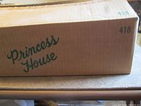 Princess House shipping box labeled 418