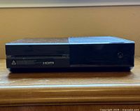 Front view of Xbox One console