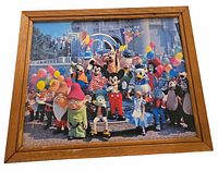 Full view of framed Disney character photograph