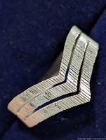 Front view showing chevron double-band design