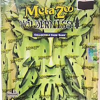 Front of sealed MetaZoo Wilderness 1st Edition booster box
