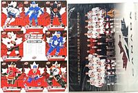 2022 uncut sheet (left) and 1997 photo (right) side by side