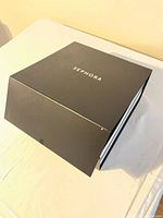 matte black Sephora outer sleeve box