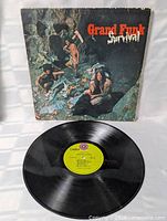 Front gatefold cover and record