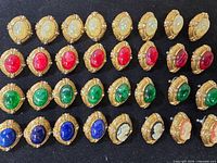 Front view of multiple color variants arranged in rows