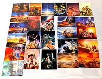 All 25 trading cards arranged in grid