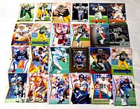 Full layout of 24 football cards arranged in four rows