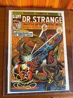 Front cover of Doctor Strange #1 comic bagged and boarded