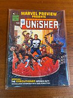 Front cover of Marvel Preview #2 The Punisher in sleeve