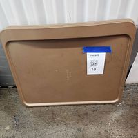 Front view of a rimmed Calphalon sheet