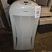 Front view showing Danby logo, grille and QR tag