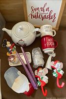 Group shot of all Christmas items together