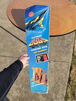 Front of boxed Electronic Sky Dogs Fighter Kite