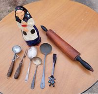 Group view of all items on tabletop