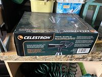 Retail box showing Celestron Travel Scope 80 details