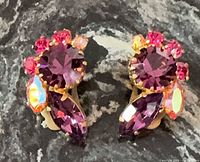 front view showing rhinestone arrangement and colors