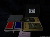 Both boxed double decks side by side