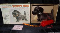 Full lot: plush dog, controller, collar, box