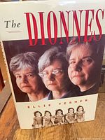 Front dust jacket of The Dionnes book