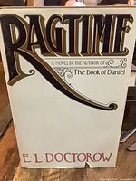 Front of dust-jacket showing title and author