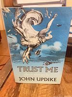 Front dust jacket illustrating falling figure and title