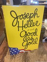 Front dust jacket of "Good as Gold" hardcover