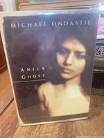 Front of dust-jacket showing title and author