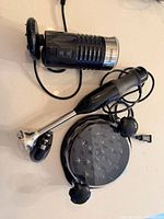 Milk frother, immersion blender, chicken shredder components
