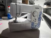 Front view of Brother LX3817 sewing machine
