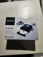 Box of Sony DVDirect VDR-MC5 multi-function DVD recorder