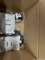 Top view showing CA0179 packs and bagged components