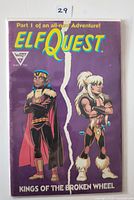 Front cover of bagged Elfquest #1 comic
