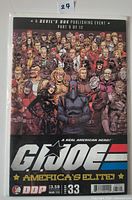 Front cover of G.I. Joe America’s Elite! #33 comic in sleeve