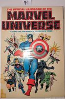 Front cover of softcover volume showing title and Marvel characters