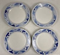 Four plates arranged to show overall design