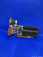 Front view showing heatsink and PCB