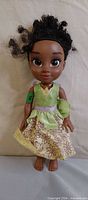 Front view of Princess Tiana doll