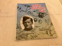 Front cover of the Billy Bishop, VC softcover book