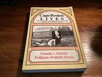 Front cover of Cape Breton Lives paperback