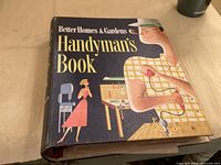 Front cover of Better Homes & Gardens Handyman's Book