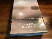 Front cover of Passage to Juneau hardcover with dust jacket