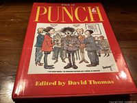 Front cover of Pick of Punch book showing title, cartoon and editor credit