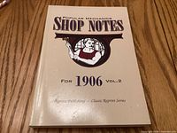 Front cover of the Popular Mechanics Shop Notes 1906 Volume 2 reprint