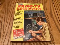 Front cover of Radio-TV Experimenter magazine Spring 1961