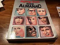 Front cover of Rolling Stone Rock Almanac paperback