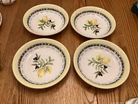 Set of four Royal Doulton Carmina bowls front view