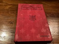 Front cover of 1923 Ontario Readers Second Book