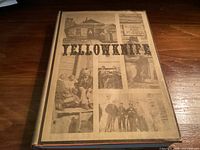 Front view of Yellowknife hardcover book with dust jacket